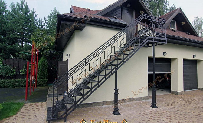 Каркас лестницы и ограждения, Апрелевка